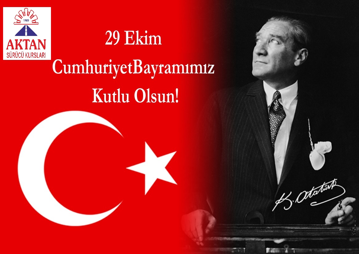 29 EKİM Cumhuriyet Bayramımız Kutlu Olsun.